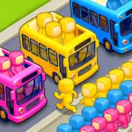 Car Parking Games: Bus Madness icon, a traffic sliding puzzle